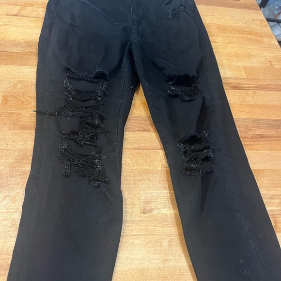 American eagle ripped black jeans, stretch - Picture 10 of 14